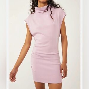 Free People Amelie mockneck knit dress